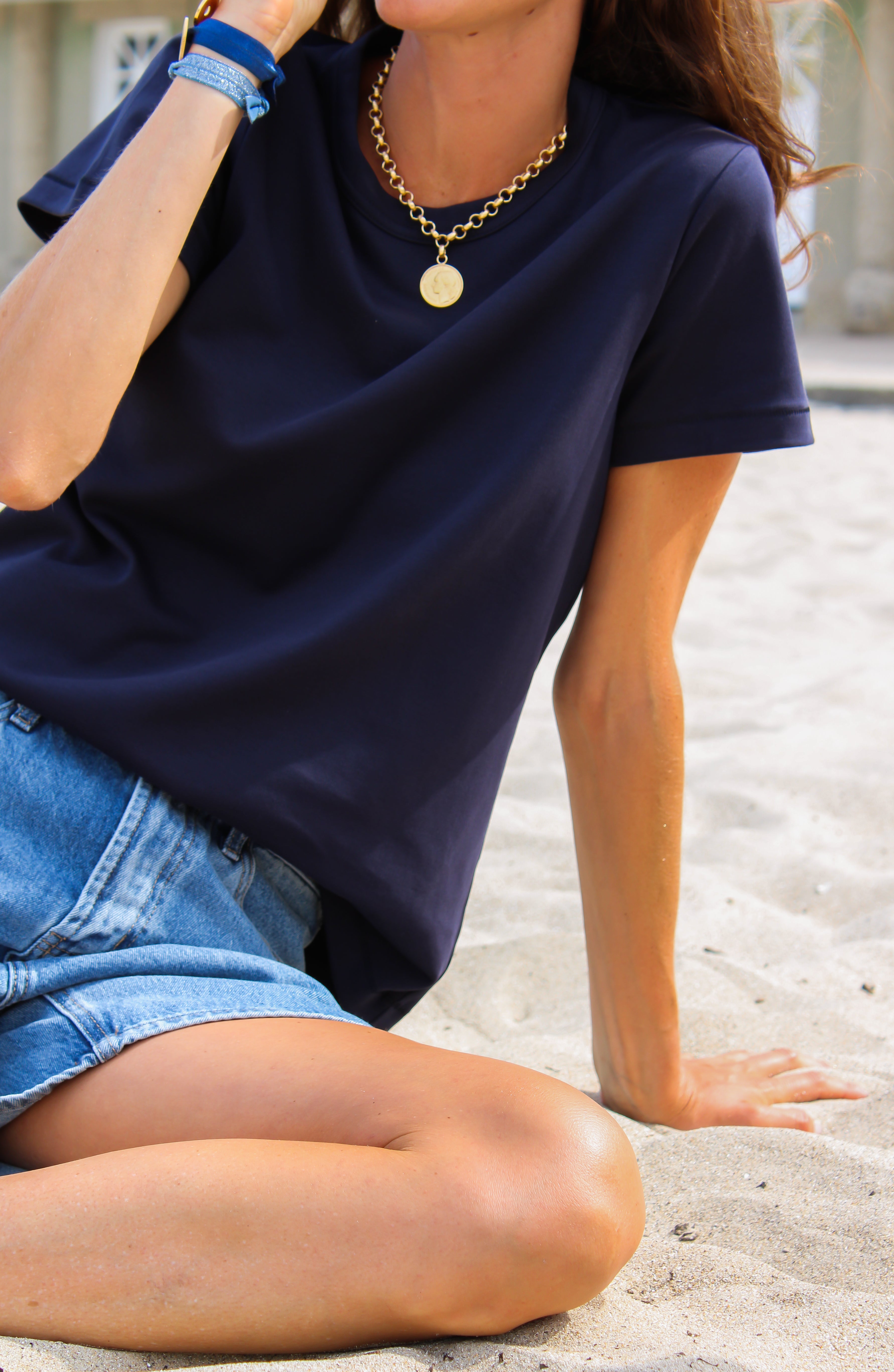 Tee-Shirt Bleu marine