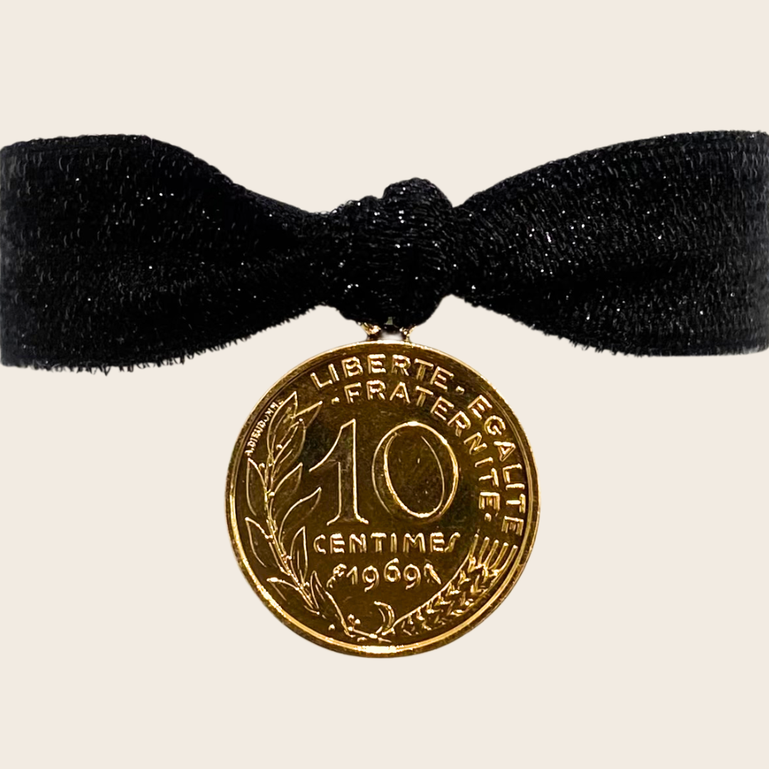 L'élastiqué Glitter Black