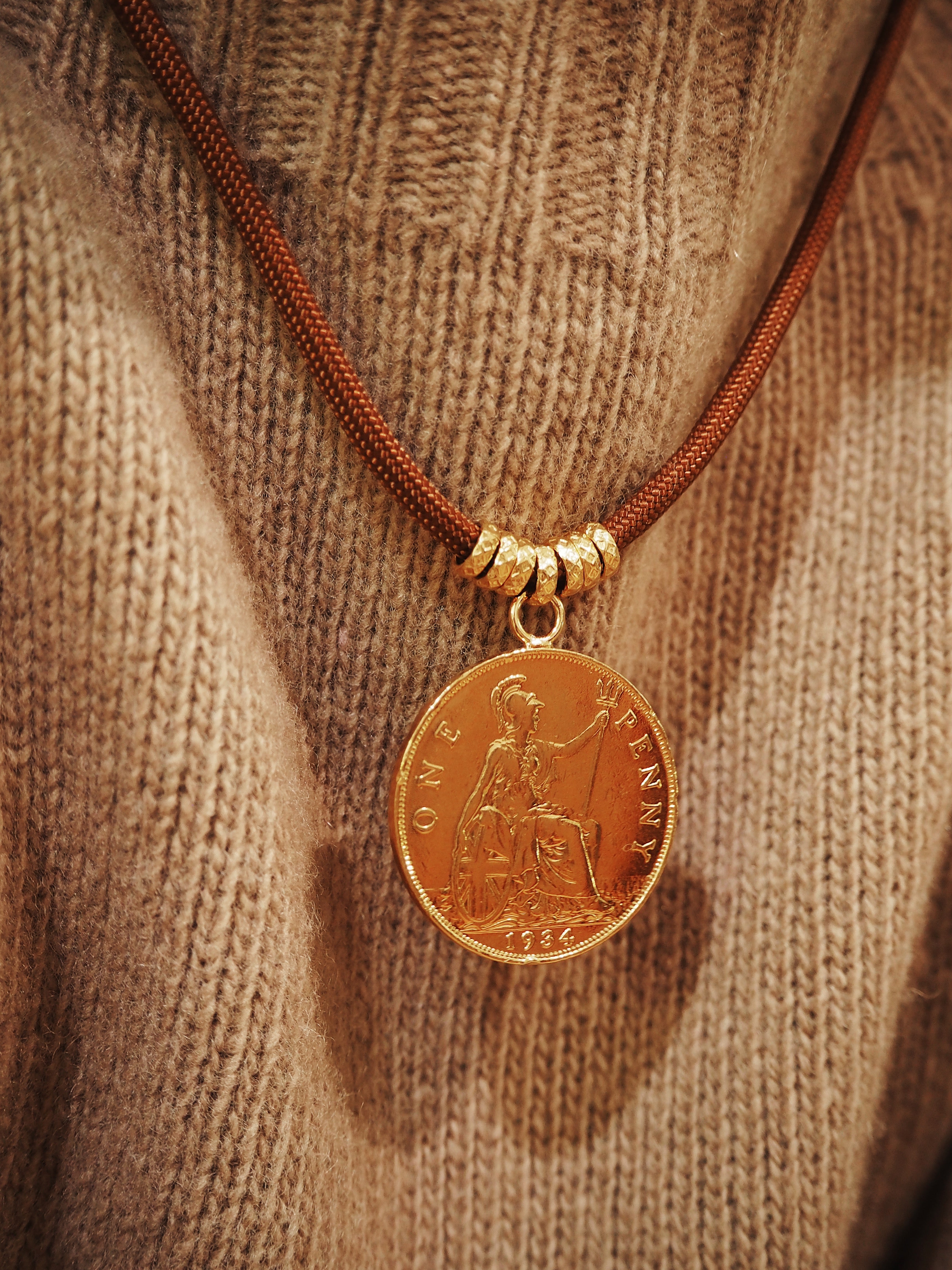 Pièce Unique N.8 - Paracorde Marron