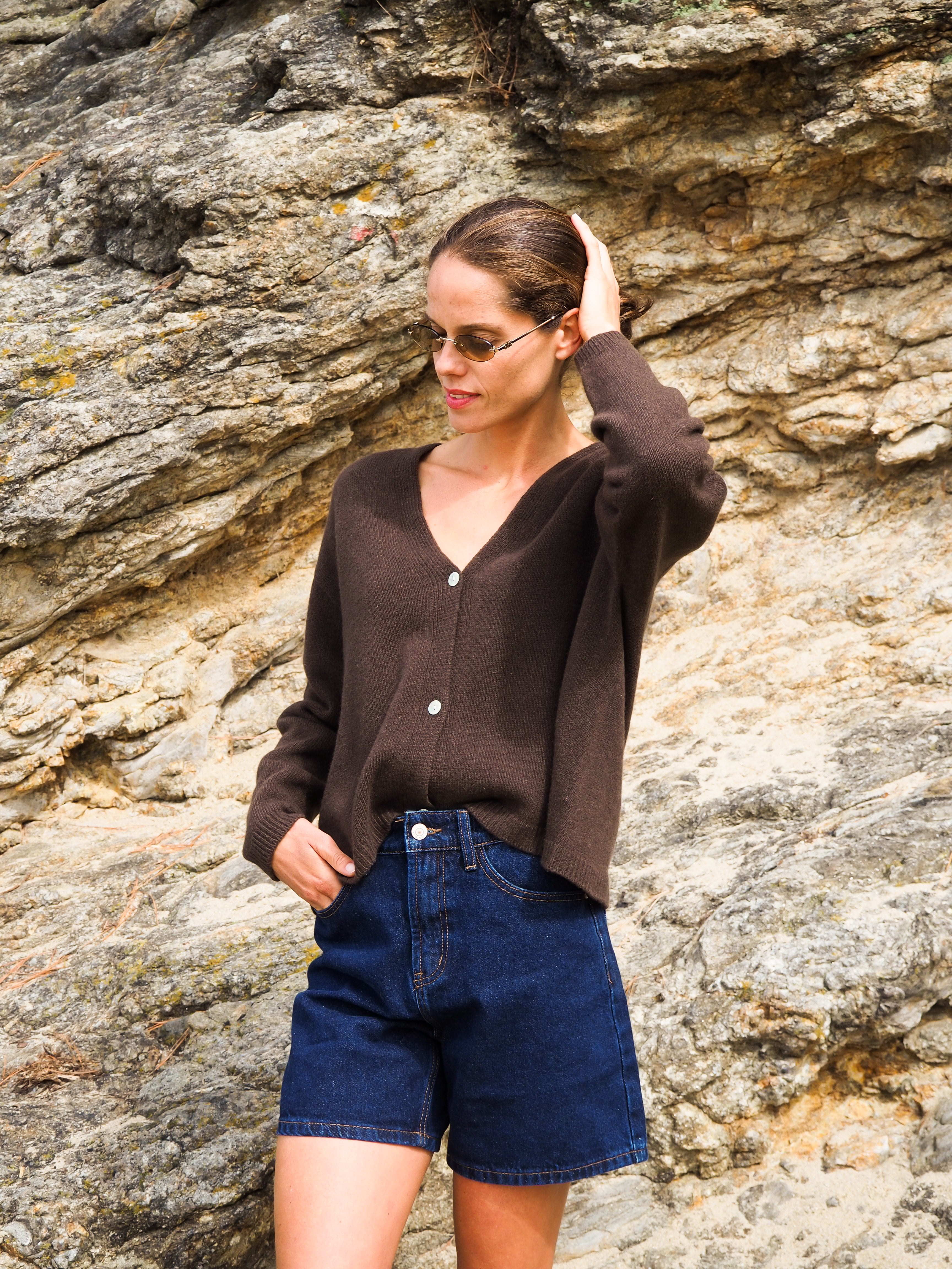Cardigan Chocolat