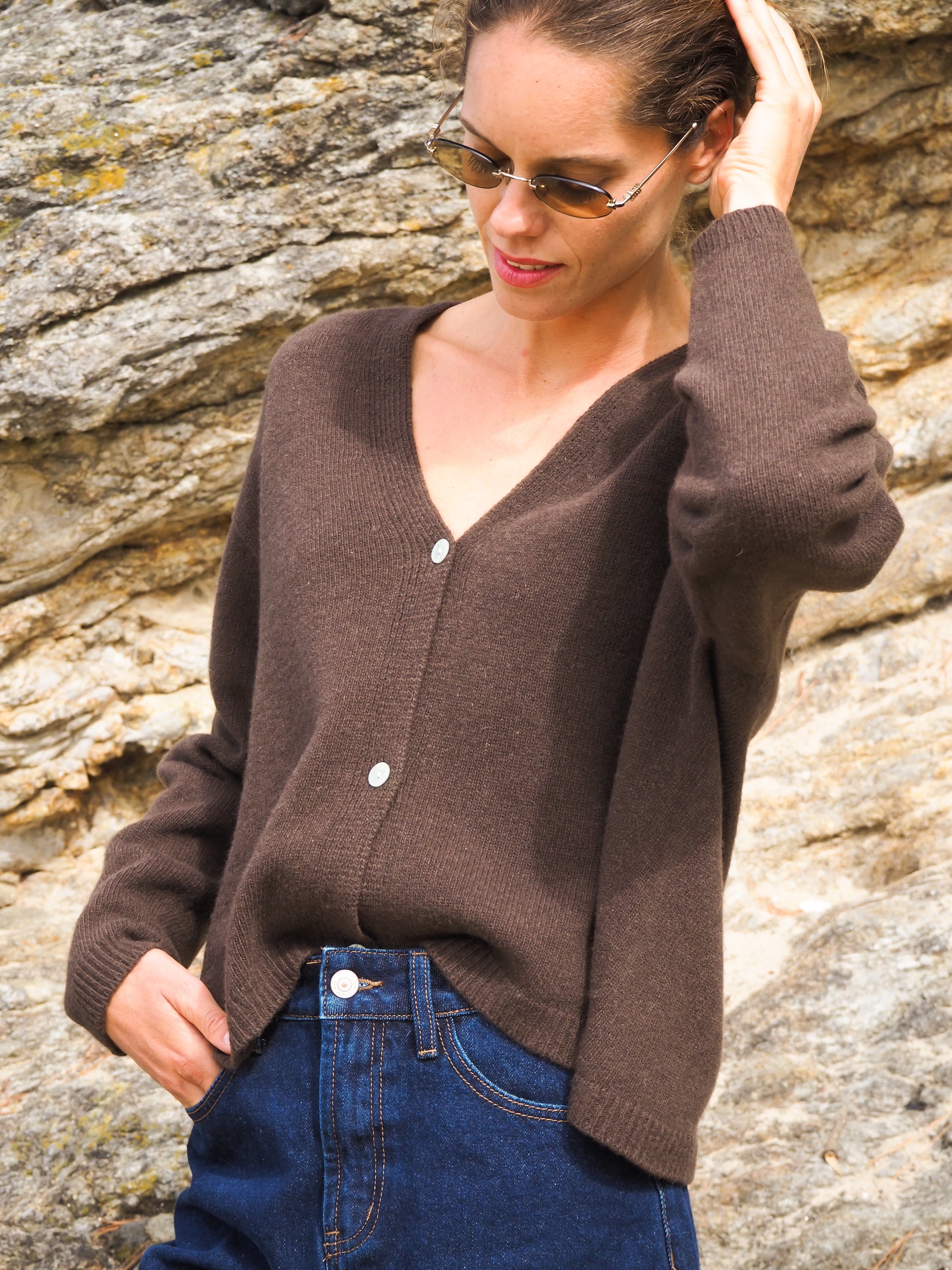Cardigan Chocolat