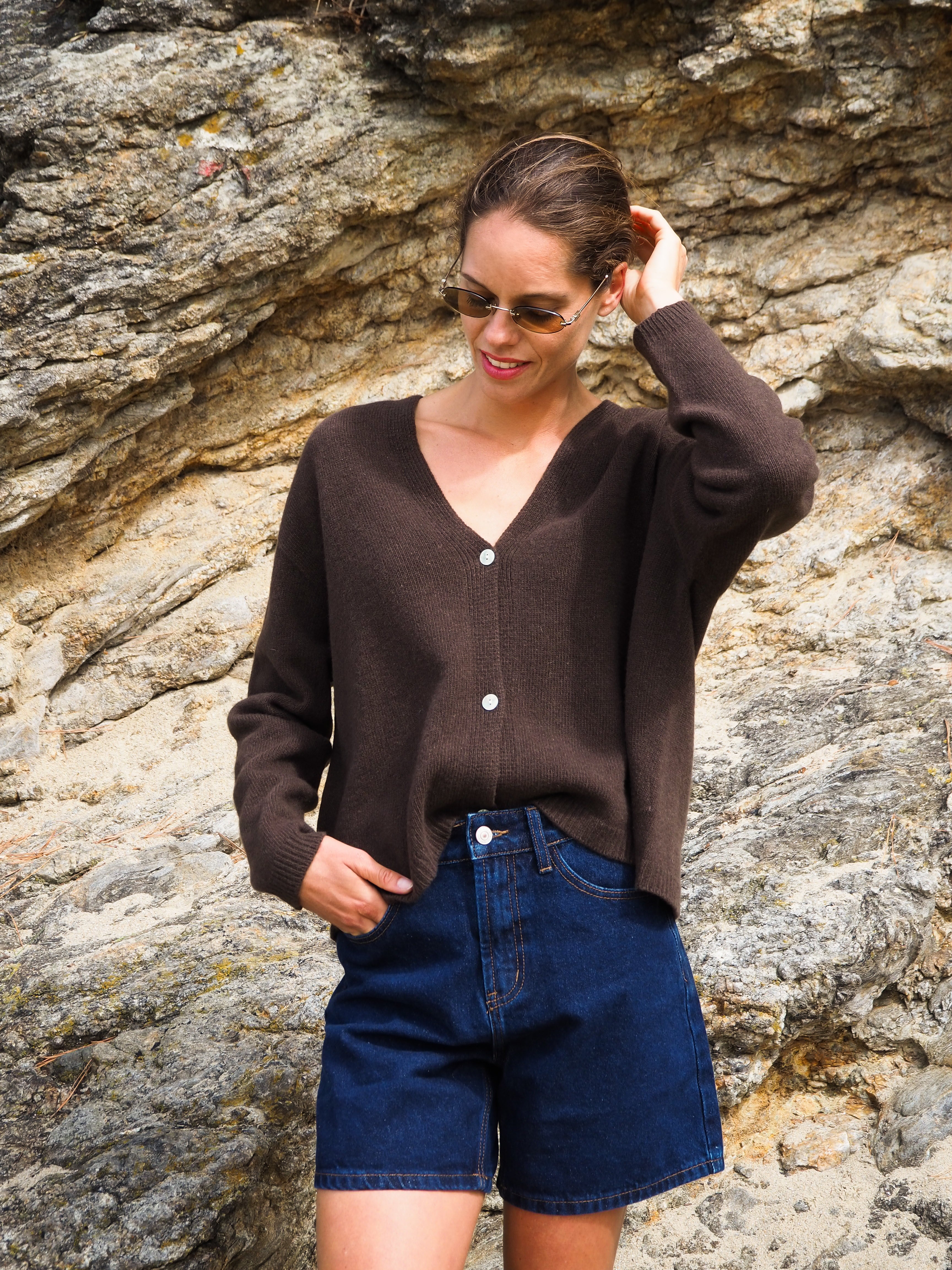 Cardigan Chocolat