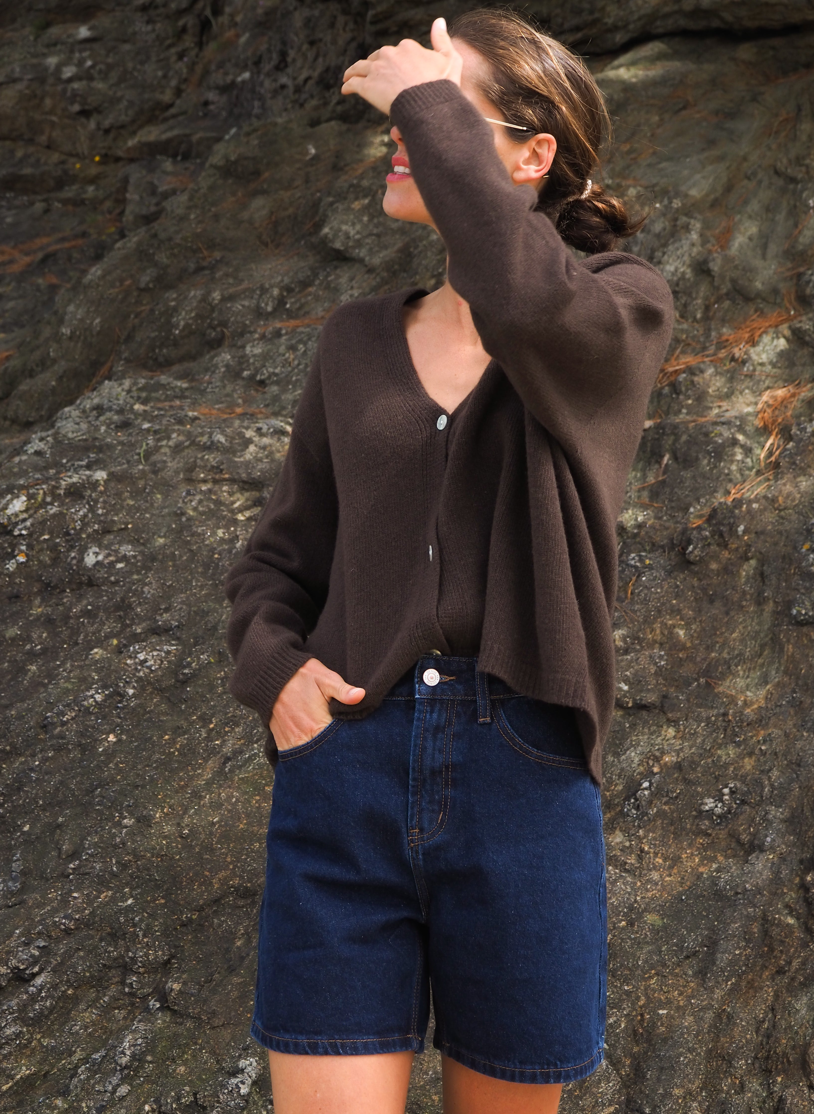 Cardigan Chocolat