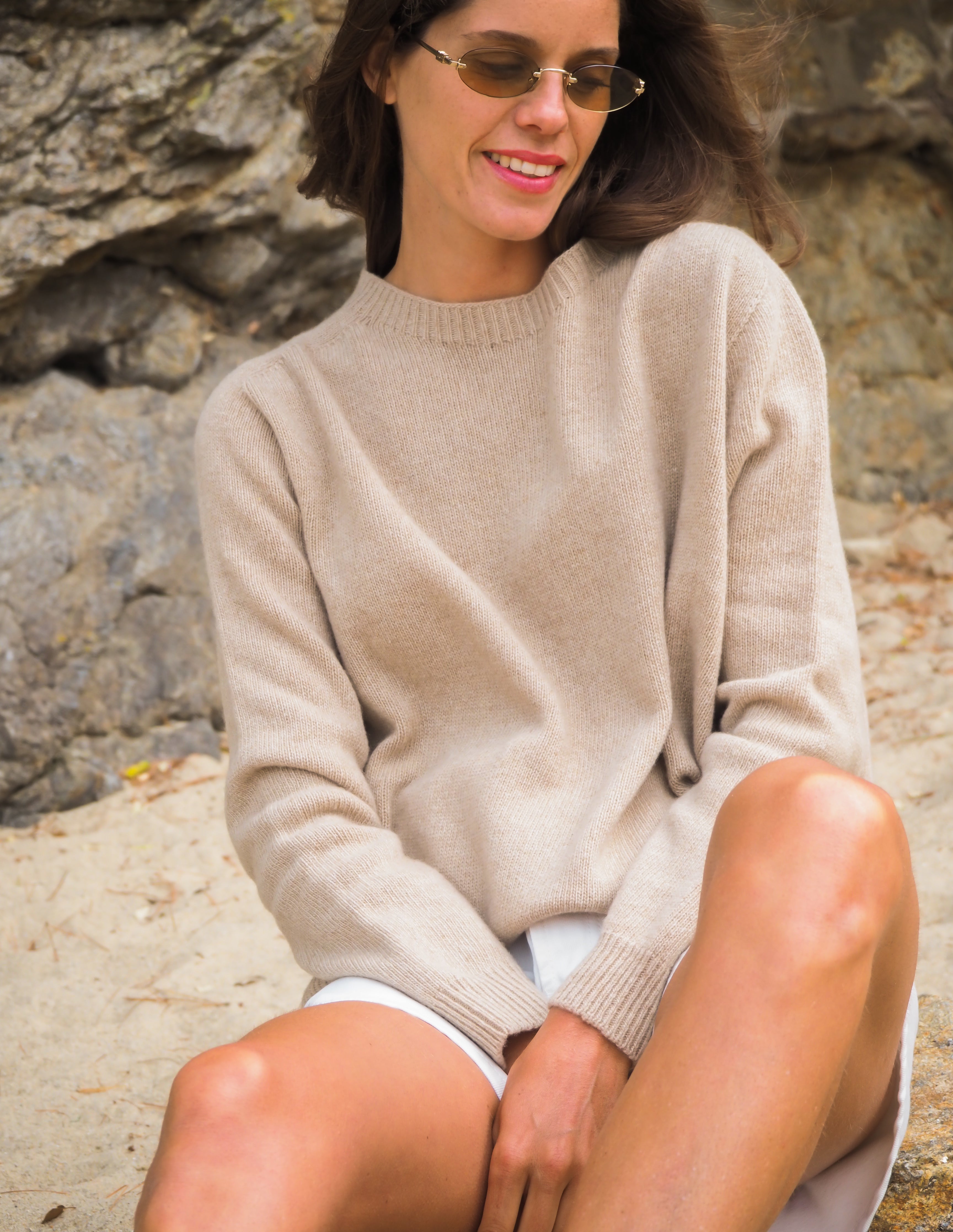 Le pull col Rond Ficelle