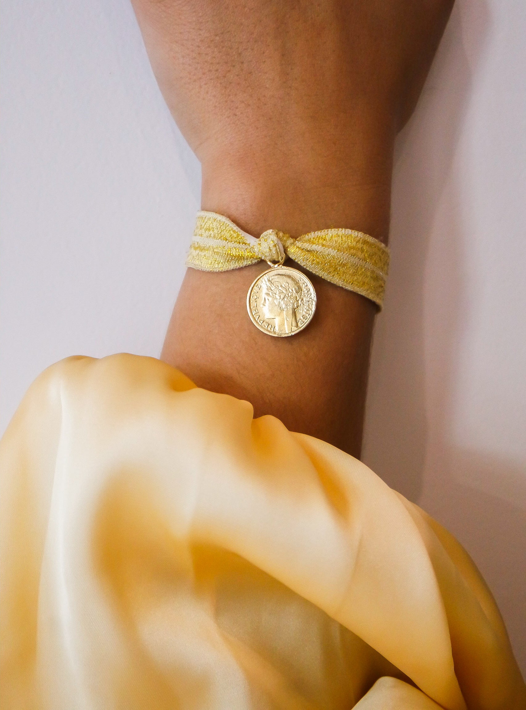 L'élastiqué Glitter Doré