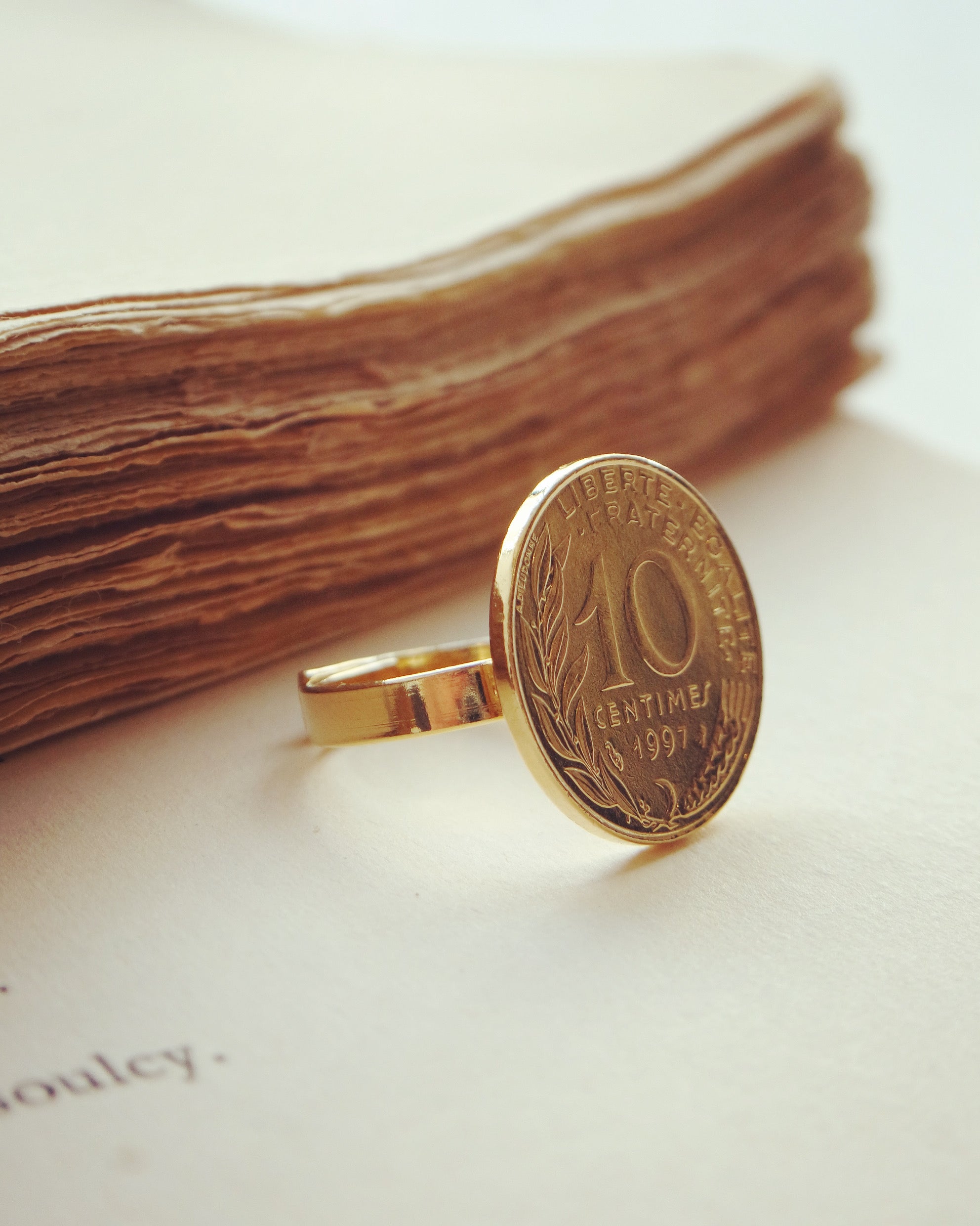 Bague 10 centimes Marianne