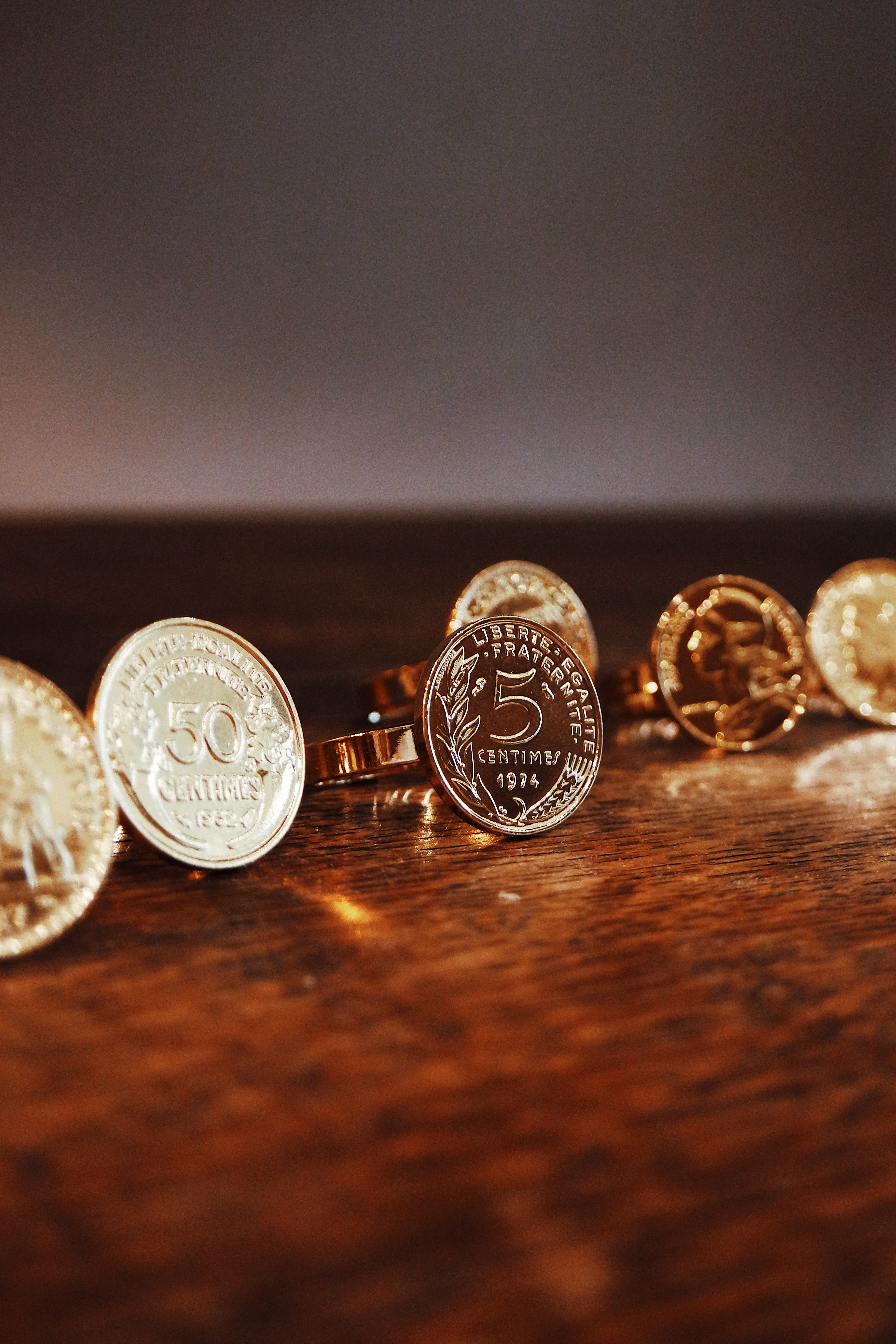 Bague 5 centimes