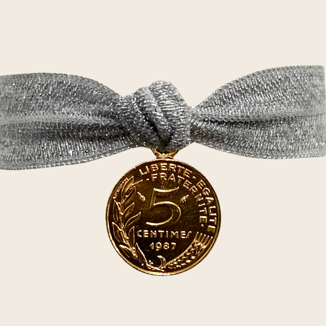 L'élastiqué Glitter Gris