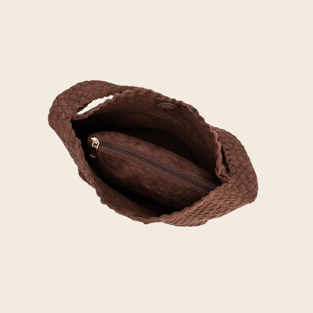 Sac Johanna suède Chocolat