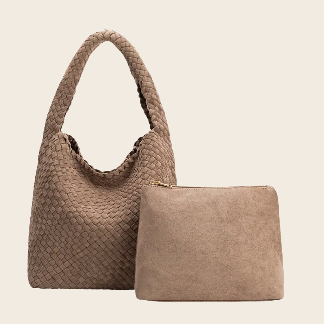 Sac Johanna suède Beige